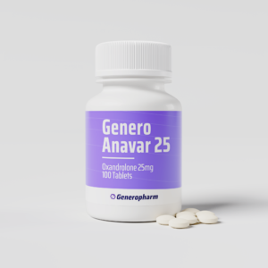 Anavar 25mg Bottle of 100